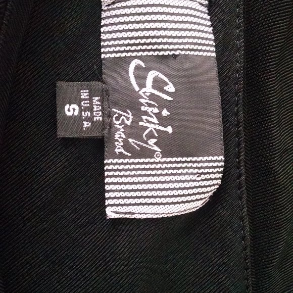 Slinky Brand Black One Shoulder Top Small - Picture 4 of 4